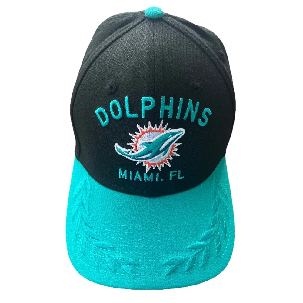 Miami Dolphins New Era Hat 39Thirty 2025 Draft Fitted Small Medium S/M NWT